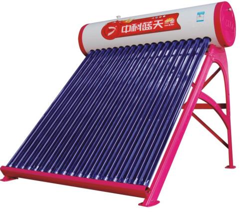 中科蓝天真空管太阳能热水器净容量130L