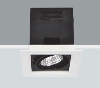 西顿LED单头格栅射灯CES801N-M