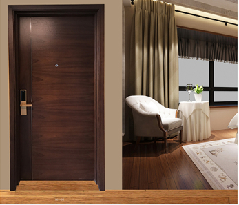 德曼钢木复合入户门m1款