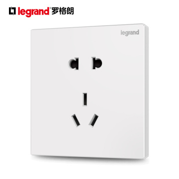 罗格朗逸景10A连体二三插座K8-426-10USLG