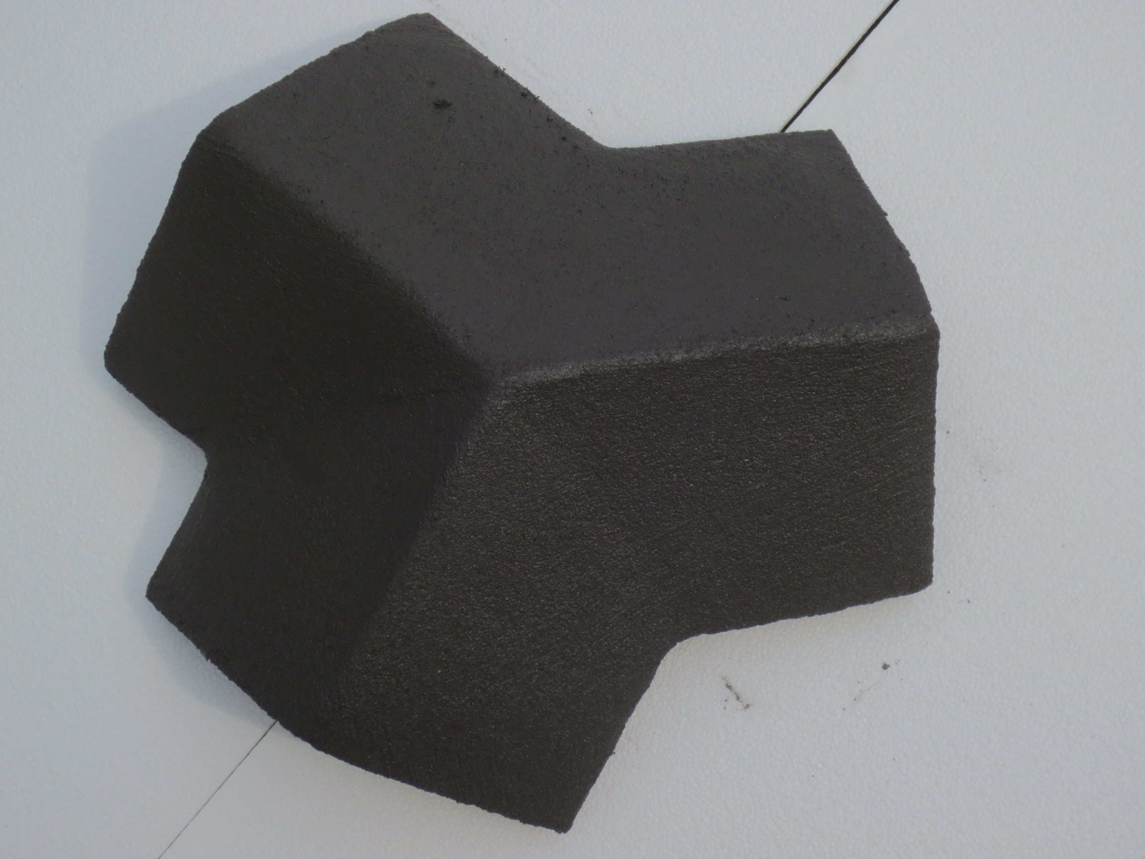 甘巴利 水泥瓦 平板瓦 深潭灰加黑 三通