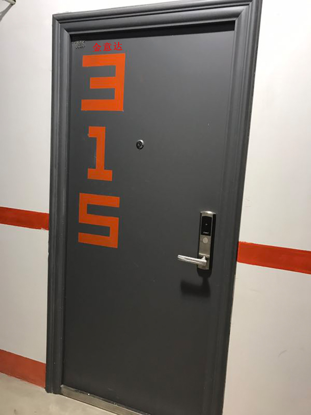 金意达平板钢制丁级防盗门